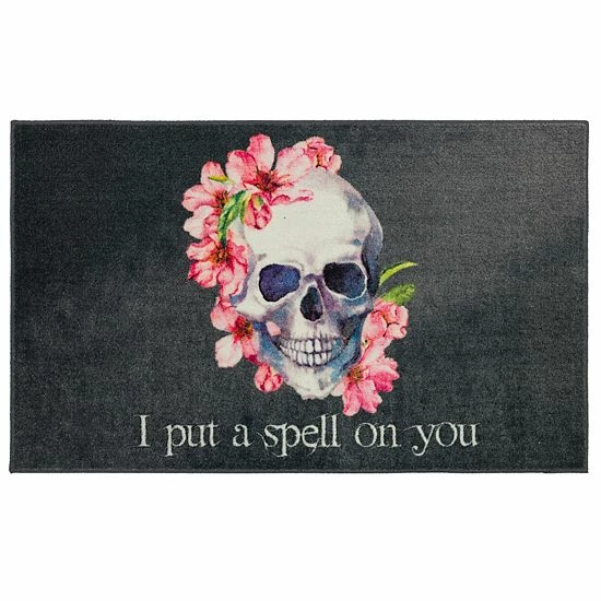 Mohawk Home Mohawk® Home Skull Spell Rug 1 Mohawk Home Mohawk® Home Skull Spell Rug
