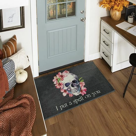 Mohawk Home Mohawk® Home Skull Spell Rug 2 Mohawk Home Mohawk® Home Skull Spell Rug - Image 2