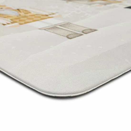 Mohawk Home Mohawk® Home Silver & Gold Nutcracker Cushioned Kitchen Mat 3 Mohawk Home Mohawk® Home Silver & Gold Nutcracker Cushioned Kitchen Mat - Image 3