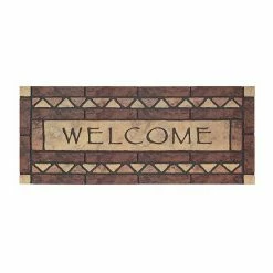 Mohawk Home Mohawk® Home Celtic Rocks "Welcome" Oversize Doormat - 19.5" X 47"