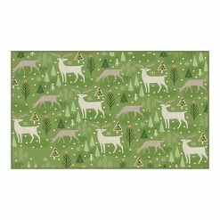 Mohawk Home Mohawk® Home Prismatic Reindeer Flurries Green Rug