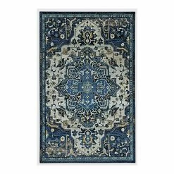 Mohawk Home Mohawk® Home Prismatic Emiko Recycled EverStrand Area Rug Teal -Mohawk Home shop unnamed file 1222