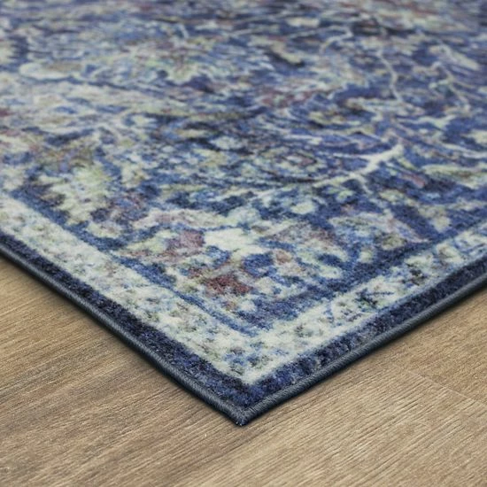 Mohawk Home Mohawk® Home Prismatic EverStrand Elizabeth Rug Blue 4 Mohawk Home Mohawk® Home Prismatic EverStrand Elizabeth Rug Blue - Image 4