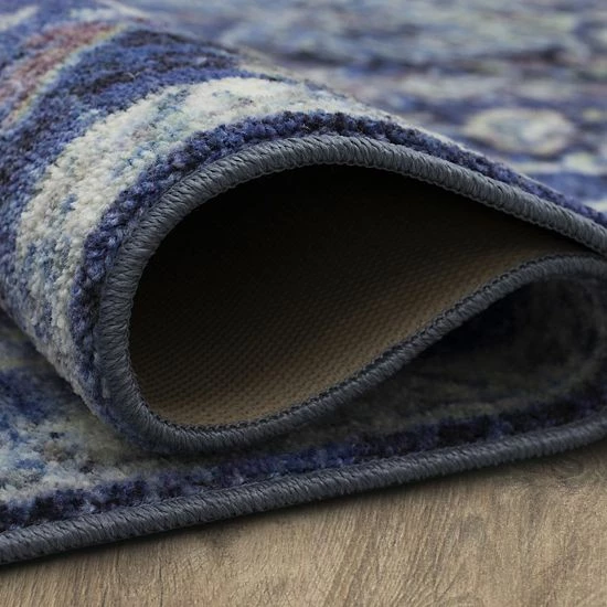 Mohawk Home Mohawk® Home Prismatic EverStrand Elizabeth Rug Blue 6 Mohawk Home Mohawk® Home Prismatic EverStrand Elizabeth Rug Blue - Image 6