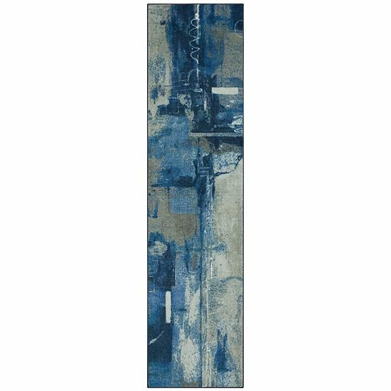 Mohawk Home Mohawk® Home Prismatic Fusion Rug Blue 3 Mohawk Home Mohawk® Home Prismatic Fusion Rug Blue - Image 3