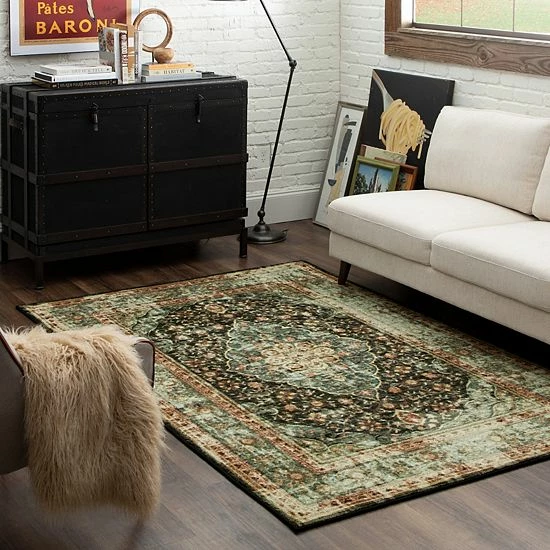 Mohawk Home Mohawk® Home Prismatic EverStrand Bellepoint Rug Gold 2 Mohawk Home Mohawk® Home Prismatic EverStrand Bellepoint Rug Gold - Image 2