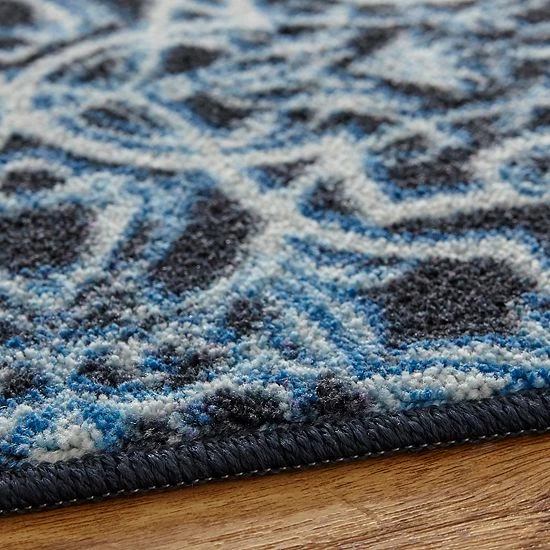 Mohawk Home Mohawk® Home Prismatic Amstel Contemporary Rug Navy 3 Mohawk Home Mohawk® Home Prismatic Amstel Contemporary Rug Navy - Image 3