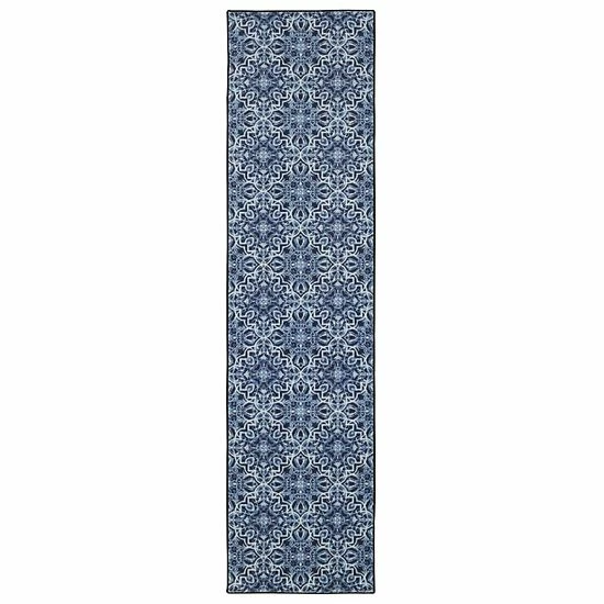 Mohawk Home Mohawk® Home Prismatic Amstel Contemporary Rug Navy 5 Mohawk Home Mohawk® Home Prismatic Amstel Contemporary Rug Navy - Image 5