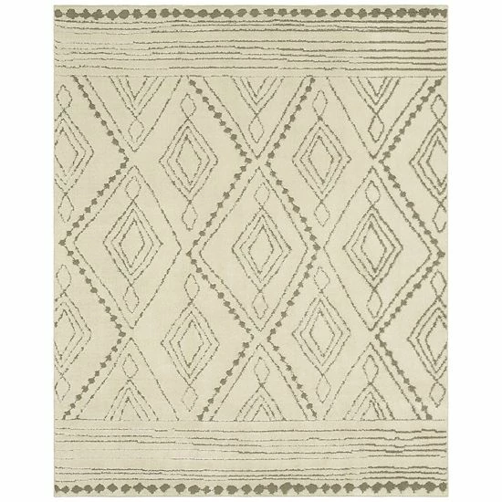Mohawk Home Mohawk® Home Nomad Vado EverStrand Geometric Rug Cream 1 Mohawk Home Mohawk® Home Nomad Vado EverStrand Geometric Rug Cream