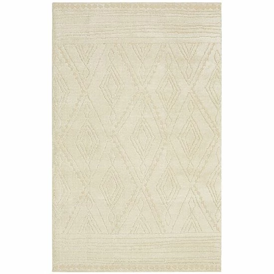 Mohawk Home Mohawk® Home Nomad Vado EverStrand Geometric Rug Cream 13 Mohawk Home Mohawk® Home Nomad Vado EverStrand Geometric Rug Cream - Image 13