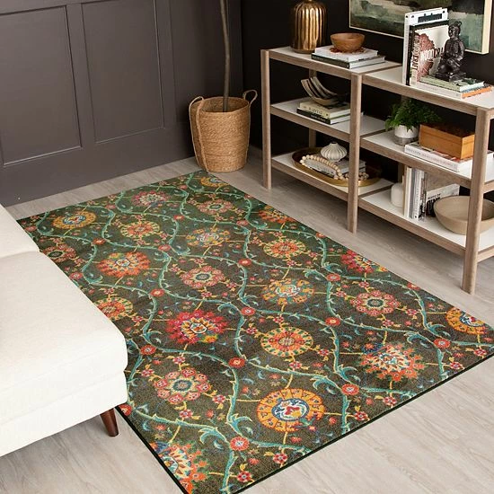Mohawk Home Mohawk® Home Prismatic EverStrand Caspar Rug Pink 2 Mohawk Home Mohawk® Home Prismatic EverStrand Caspar Rug Pink - Image 2