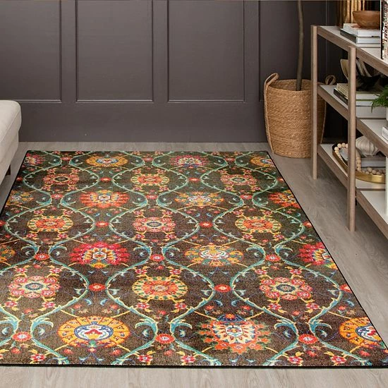Mohawk Home Mohawk® Home Prismatic EverStrand Caspar Rug Pink 5 Mohawk Home Mohawk® Home Prismatic EverStrand Caspar Rug Pink - Image 5
