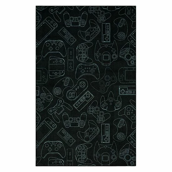 Mohawk Home Mohawk® Home Kids Prismatic In-Control Gamers EverStrand Rug Green 8 Mohawk Home Mohawk® Home Kids Prismatic In-Control Gamers EverStrand Rug Green - Image 8