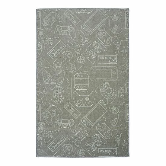 Mohawk Home Mohawk® Home Kids Prismatic In-Control Gamers EverStrand Rug Green 9 Mohawk Home Mohawk® Home Kids Prismatic In-Control Gamers EverStrand Rug Green - Image 9