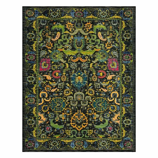 Mohawk Home Mohawk® Home Silvie Area Rug Black 9 Mohawk Home Mohawk® Home Silvie Area Rug Black - Image 9