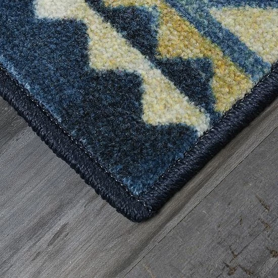 Mohawk Home Mohawk® Home Prismatic Rogelio Rug Aqua 2 Mohawk Home Mohawk® Home Prismatic Rogelio Rug Aqua - Image 2