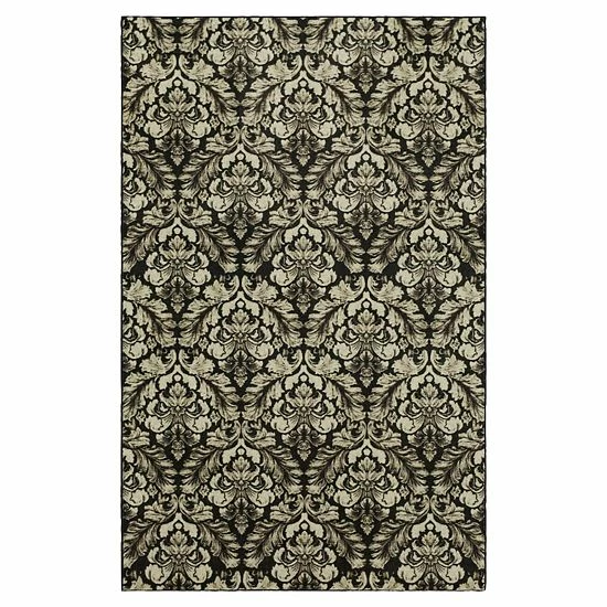 Mohawk Home Mohawk® Home Prismatic Bonjour Damask Area Rug Beige Khaki 1 Mohawk Home Mohawk® Home Prismatic Bonjour Damask Area Rug Beige Khaki
