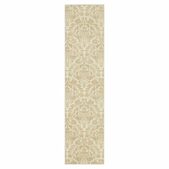 Mohawk Home Mohawk® Home Prismatic Bonjour Damask Area Rug Beige Khaki 2 Mohawk Home Mohawk® Home Prismatic Bonjour Damask Area Rug Beige Khaki - Image 2