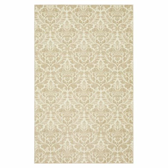 Mohawk Home Mohawk® Home Prismatic Bonjour Damask Area Rug Beige Khaki 5 Mohawk Home Mohawk® Home Prismatic Bonjour Damask Area Rug Beige Khaki - Image 5