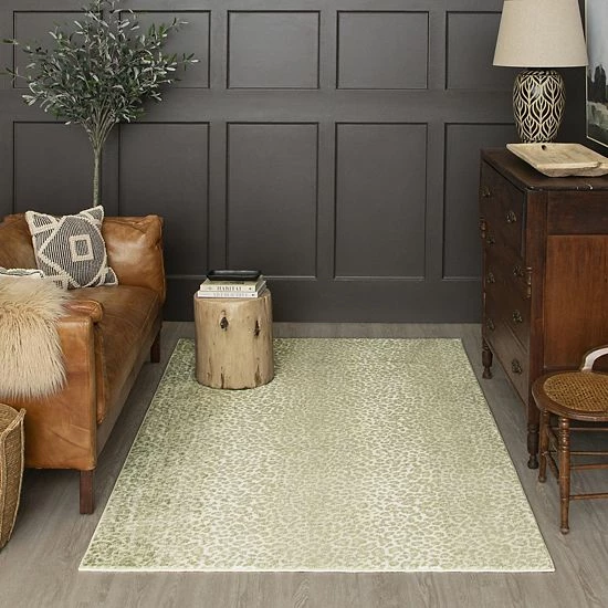 Mohawk Home Mohawk® Home Prismatic Faux Cheetah Skin Rug Gray 2 Mohawk Home Mohawk® Home Prismatic Faux Cheetah Skin Rug Gray - Image 2