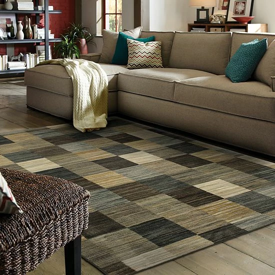 Mohawk Home Mohawk® Home Mercario Smoke Blue Geometric Area Rug 2 Mohawk Home Mohawk® Home Mercario Smoke Blue Geometric Area Rug - Image 2