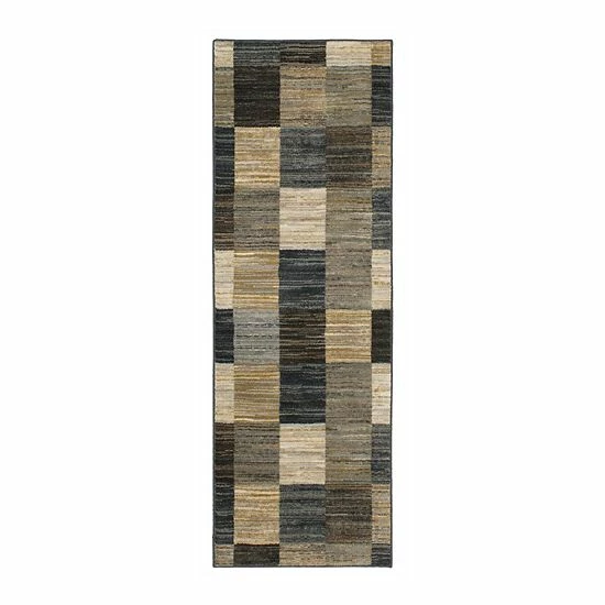 Mohawk Home Mohawk® Home Mercario Smoke Blue Geometric Area Rug 4 Mohawk Home Mohawk® Home Mercario Smoke Blue Geometric Area Rug - Image 4