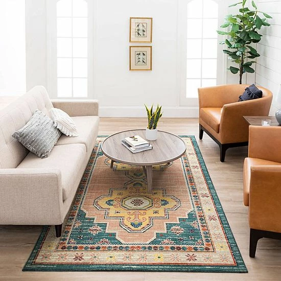 Mohawk Home Mohawk® Home Bohdan Rug Green 2 Mohawk Home Mohawk® Home Bohdan Rug Green - Image 2