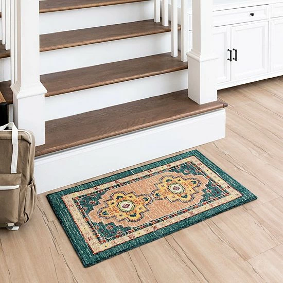 Mohawk Home Mohawk® Home Bohdan Rug Green 3 Mohawk Home Mohawk® Home Bohdan Rug Green - Image 3