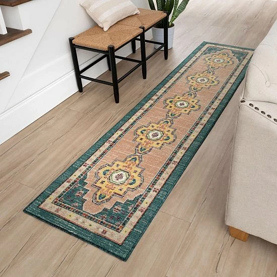 Mohawk Home Mohawk® Home Bohdan Rug Green 4 Mohawk Home Mohawk® Home Bohdan Rug Green - Image 4