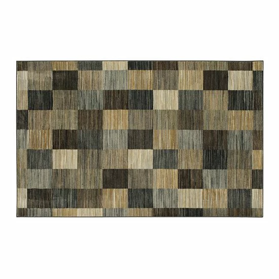 Mohawk Home Mohawk® Home Mercario Smoke Blue Geometric Area Rug 9 Mohawk Home Mohawk® Home Mercario Smoke Blue Geometric Area Rug - Image 9
