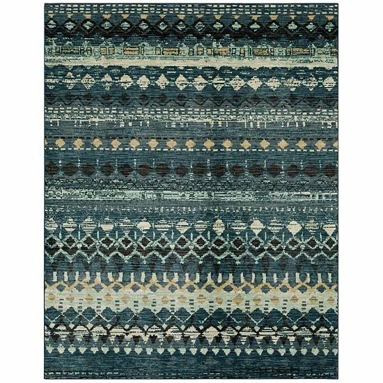 Mohawk Home Mohawk® Home Gulla Stripe Area Rug Brown 1 Mohawk Home Mohawk® Home Gulla Stripe Area Rug Brown