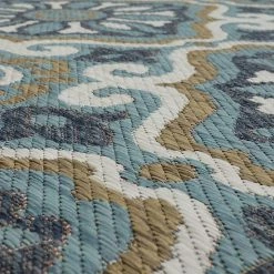 Mohawk Home Mohawk® Home Portugal Tile Indoor Outdoor Accent Area Rug Light Platinum -Mohawk Home shop unnamed file 1778