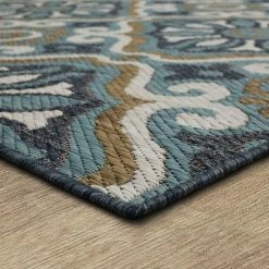 Mohawk Home Mohawk® Home Portugal Tile Indoor Outdoor Accent Area Rug Light Platinum -Mohawk Home shop unnamed file 1779