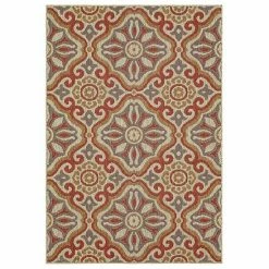 Mohawk Home Mohawk® Home Portugal Tile Indoor Outdoor Accent Area Rug Light Platinum -Mohawk Home shop unnamed file 1783