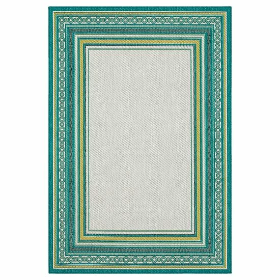 Mohawk Home Mohawk® Home Chain Border Indoor Outdoor Accent Area Rug Tandoori 7 Mohawk Home Mohawk® Home Chain Border Indoor Outdoor Accent Area Rug Tandoori - Image 7