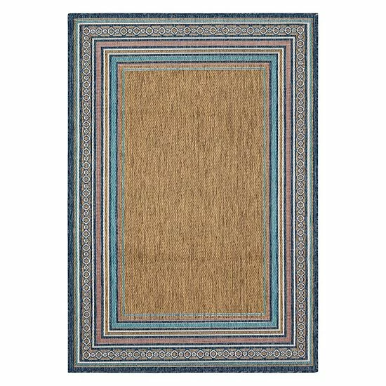 Mohawk Home Mohawk® Home Chain Border Indoor Outdoor Accent Area Rug Tandoori 10 Mohawk Home Mohawk® Home Chain Border Indoor Outdoor Accent Area Rug Tandoori - Image 10