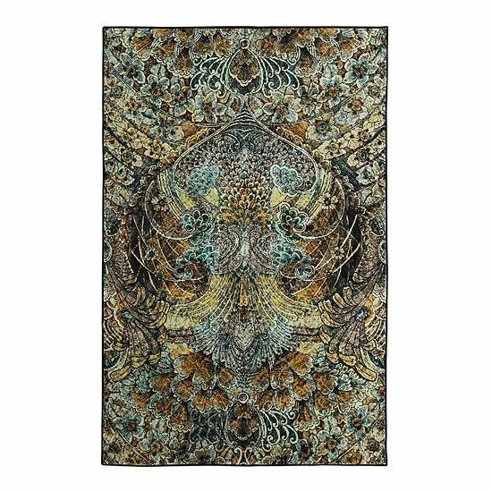 Mohawk Home Mohawk® Home Prismatic EverStrand Lova Rug Gold 9 Mohawk Home Mohawk® Home Prismatic EverStrand Lova Rug Gold - Image 9