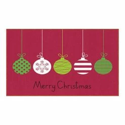 Mohawk Home shop 3 Mohawk Home Mohawk® Home Prismatic Merry Ornaments Rug Red