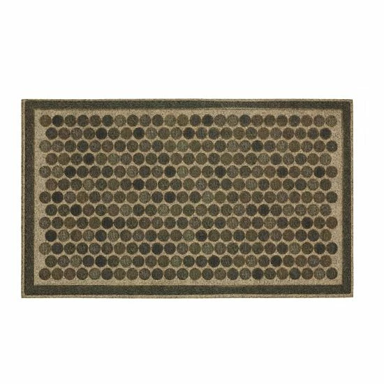 Mohawk Home Mohawk® Home Ornamental Entry Colorful Dots Doormat - 18" X 30" Gray 1 Mohawk Home Mohawk® Home Ornamental Entry Colorful Dots Doormat - 18" X 30" Gray