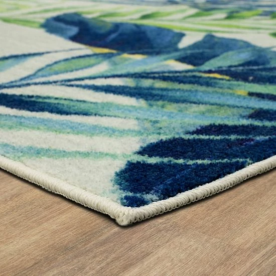 Mohawk Home Mohawk® Home Scattered Fronds Natural Area Rug 3 Mohawk Home Mohawk® Home Scattered Fronds Natural Area Rug - Image 3