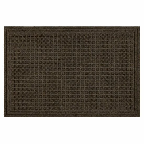 Mohawk Home Mohawk® Home Waffle Grid Impression Doormat Onyx 1 Mohawk Home Mohawk® Home Waffle Grid Impression Doormat Onyx