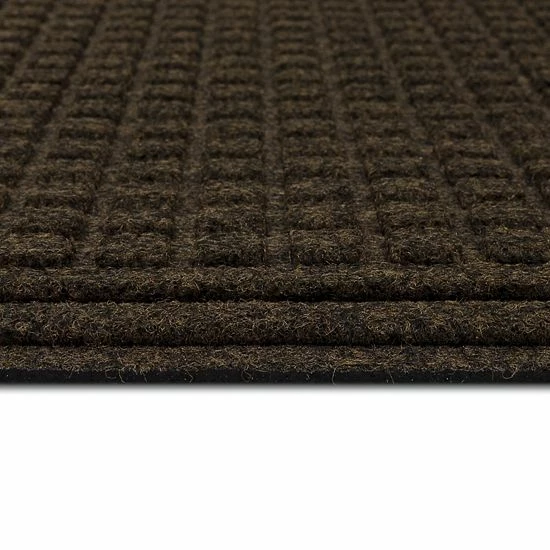Mohawk Home Mohawk® Home Waffle Grid Impression Doormat Onyx 4 Mohawk Home Mohawk® Home Waffle Grid Impression Doormat Onyx - Image 4