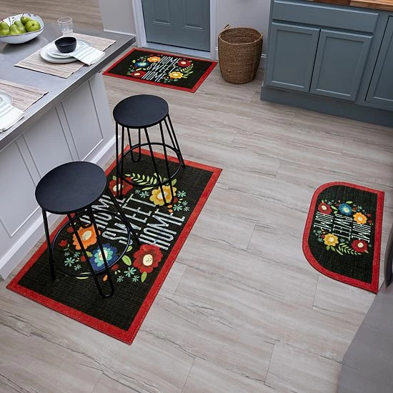 Mohawk Home Mohawk® Home "Home Sweet Home" Flowers Accent Kitchen Rug 7 Mohawk Home Mohawk® Home "Home Sweet Home" Flowers Accent Kitchen Rug - Image 7