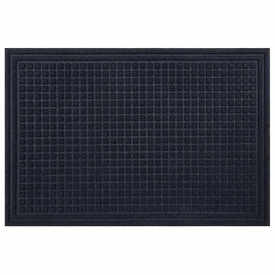 Mohawk Home Mohawk® Home Waffle Grid Impression Doormat Onyx 8 Mohawk Home Mohawk® Home Waffle Grid Impression Doormat Onyx - Image 8