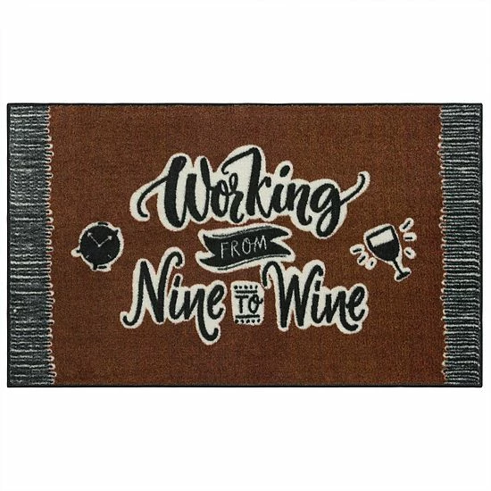 Mohawk Home Mohawk® Home Nine To Wine Kitchen Rug 1 Mohawk Home Mohawk® Home Nine To Wine Kitchen Rug