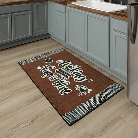 Mohawk Home Mohawk® Home Nine To Wine Kitchen Rug 2 Mohawk Home Mohawk® Home Nine To Wine Kitchen Rug - Image 2
