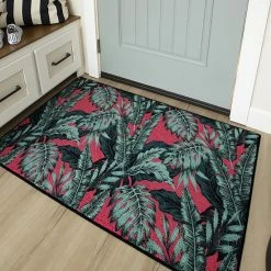 Mohawk Home Mohawk® Home Prismatic Palm Tree Paradise Rug Pale Pink -Mohawk Home shop unnamed file 2474