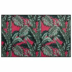 Mohawk Home Mohawk® Home Prismatic Palm Tree Paradise Rug Pale Pink -Mohawk Home shop unnamed file 2476