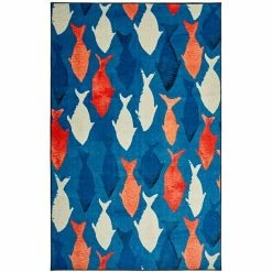 Mohawk Home Mohawk® Home Prismatic Coastal Catch EverStrand Rug Red -Mohawk Home shop unnamed file 2584