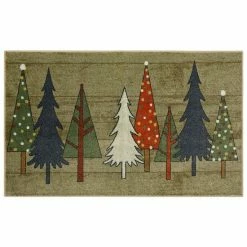 Mohawk Home Mohawk® Home Prismatic Wooden Holiday Trees Rug